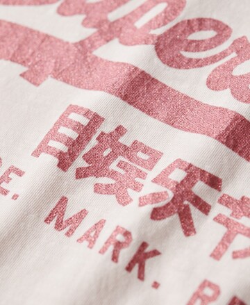 T-shirt Superdry en rose