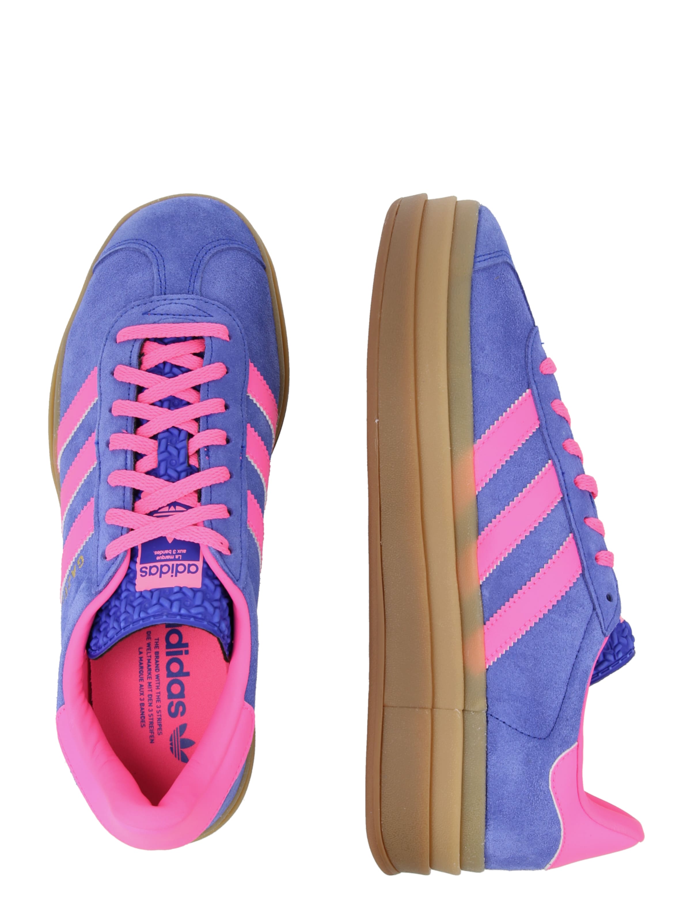 ADIDAS ORIGINALS Trampki niskie 'GAZELLE BOLD' w kolorze niebieski