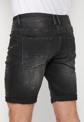 KOROSHI Regular Jeans i svart