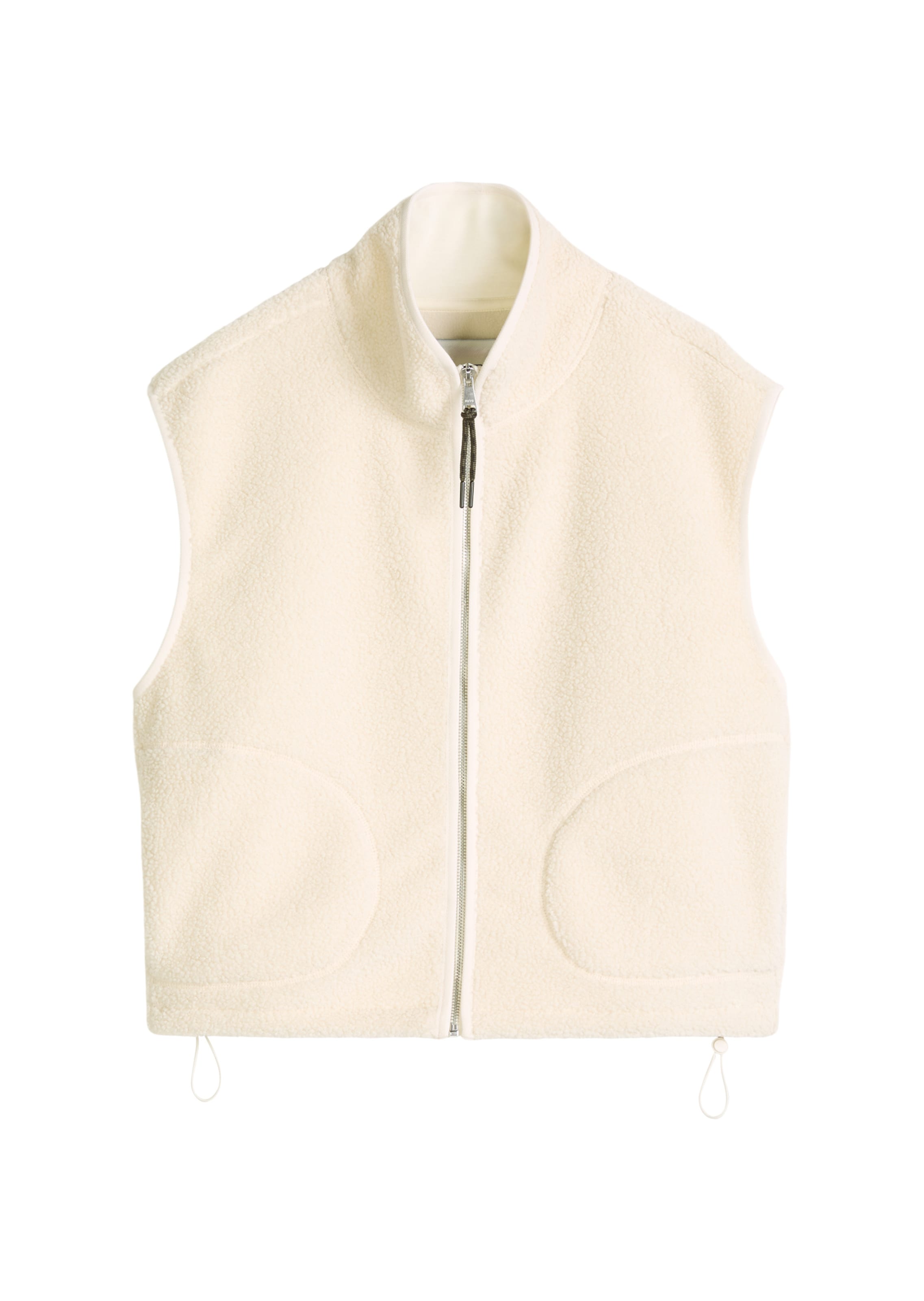 Marc O'Polo DENIM Bodywarmer in Wit: voorkant