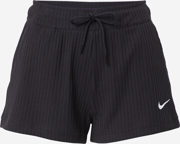 Nike Sportswear regular Παντελόνι σε μαύρο: μπροστά