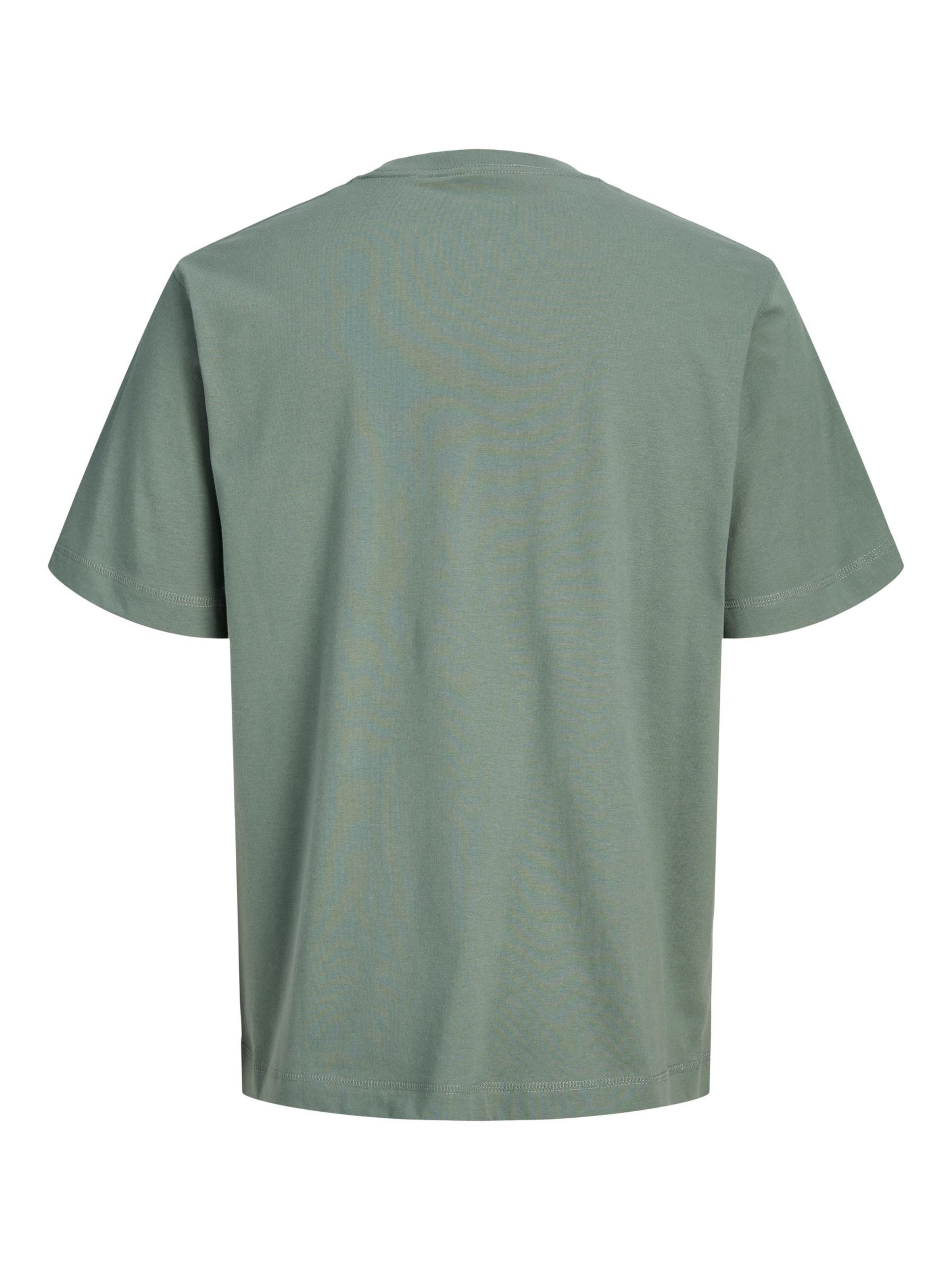 JACK & JONES T-shirt 'JORNORREBRO' i grön