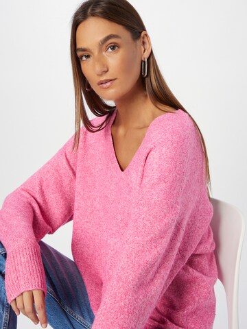 VERO MODA Sweter 'DOFFY' w kolorze różowy