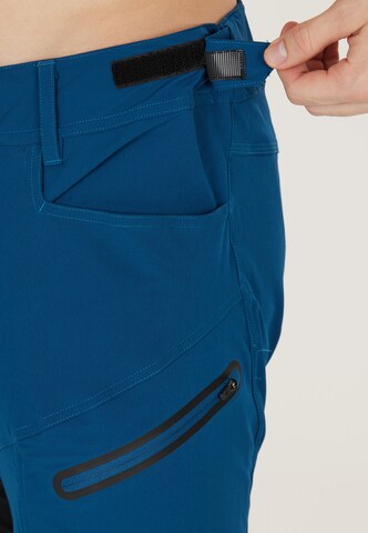 ENDURANCE Regularen Športne hlače 'Jamal' | modra barva