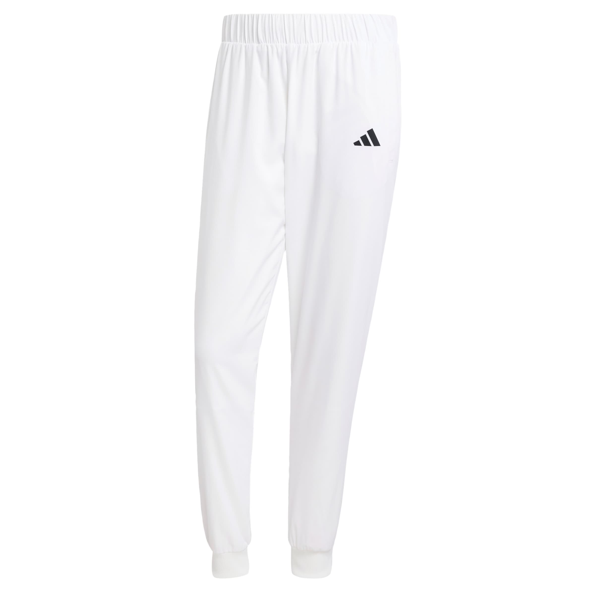 ADIDAS PERFORMANCE Tapered Παντελόνι φόρμας 'Walk-On' σε λευκό: μπροστά