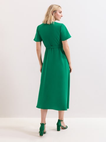 Phase Eight Dress in Green: back