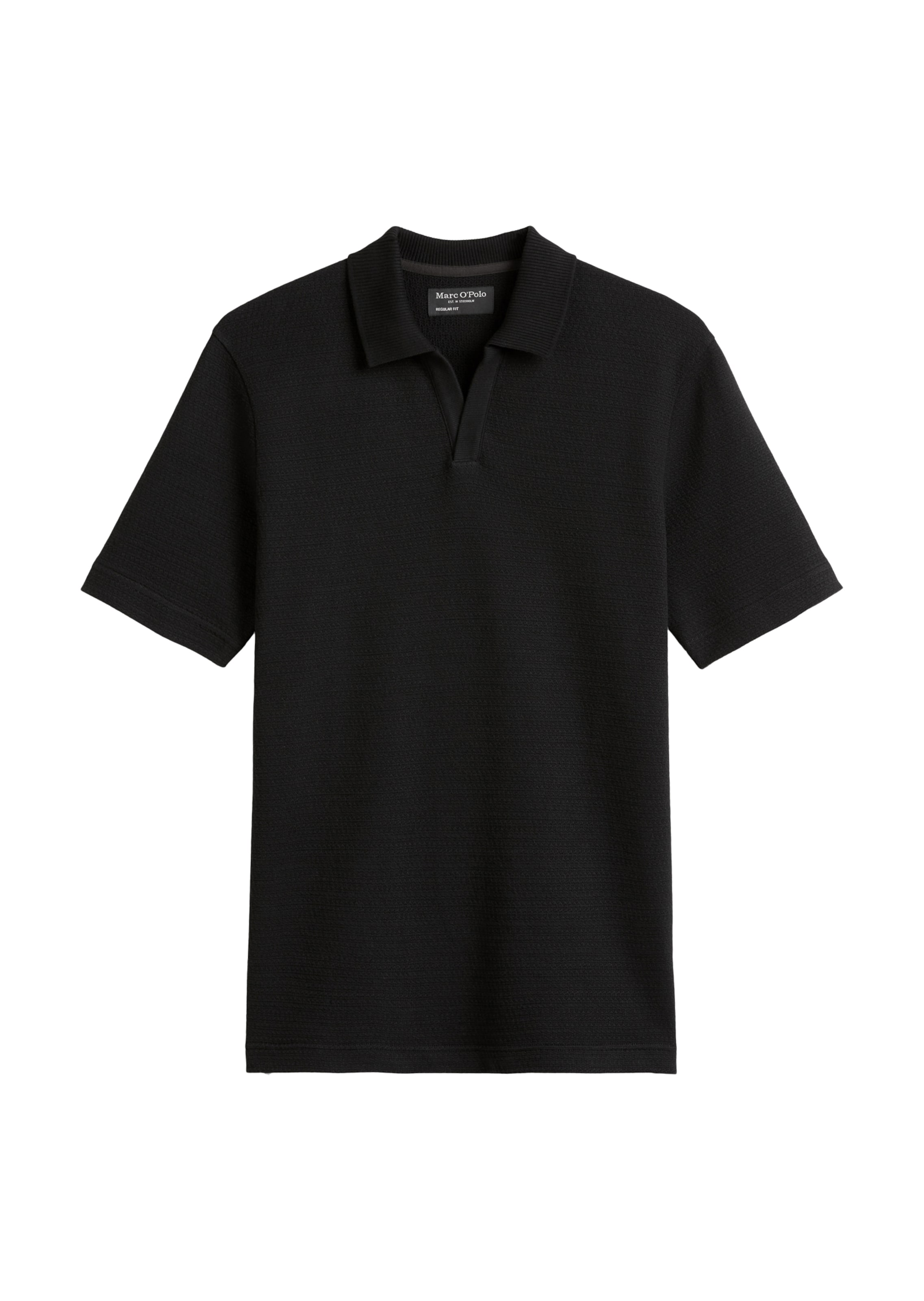 Marc O'Polo Shirt in Zwart: voorkant