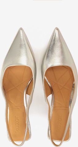 Kazar Slingback pumps i guld