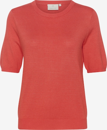 Kaffe - Pullover 'Lizza' em vermelho: frente