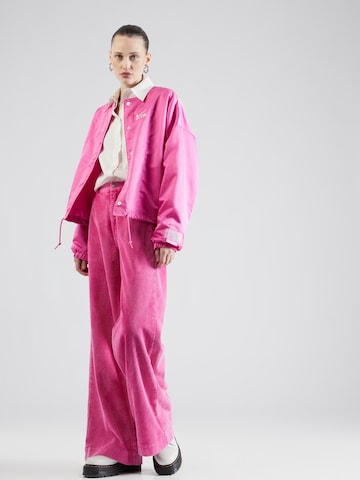 Summum - Pierna ancha Pantalón en rosa