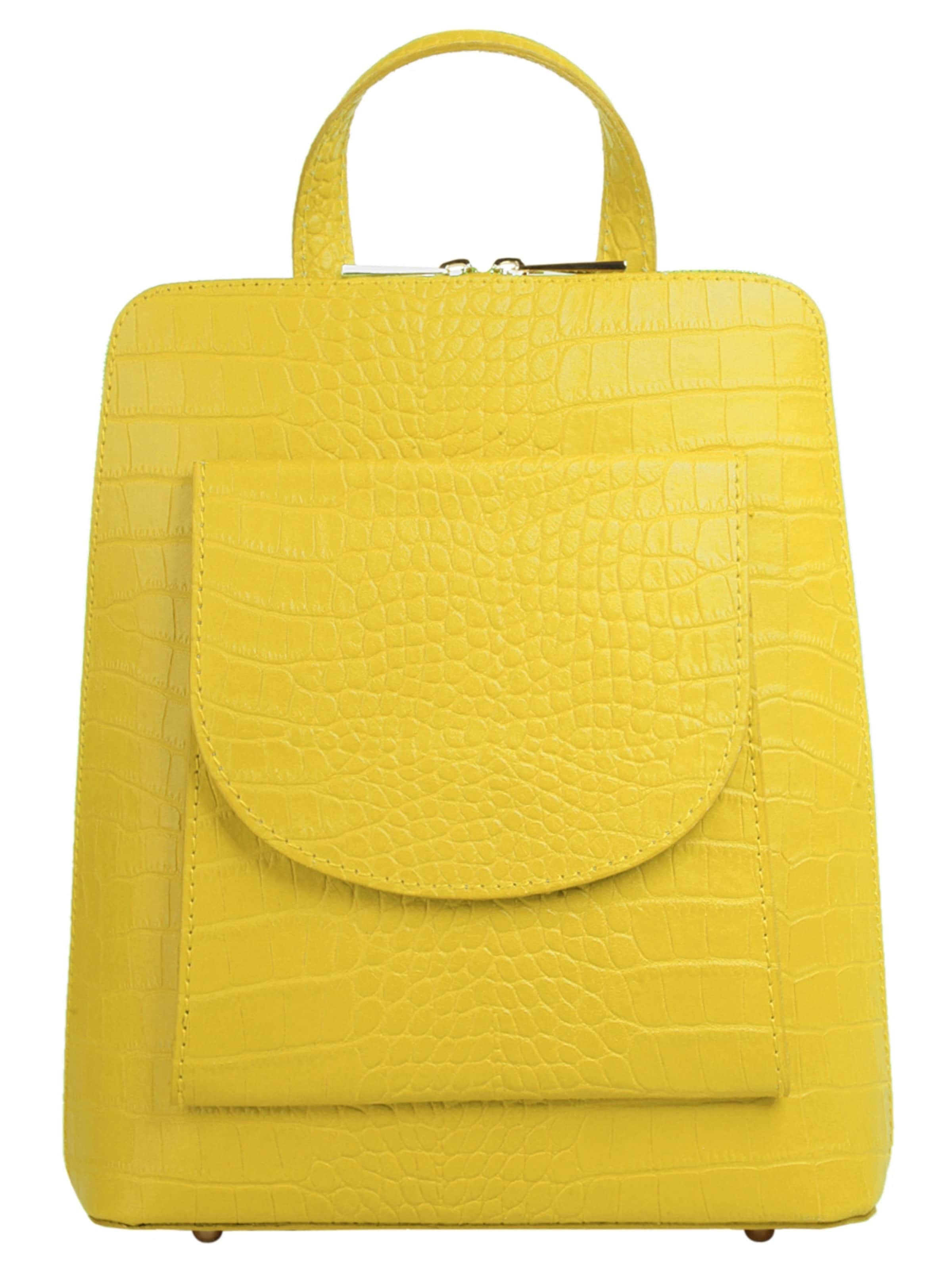 Cluty Rucksack‌‌‌‌‌‌ in Gelb: Vorderseite