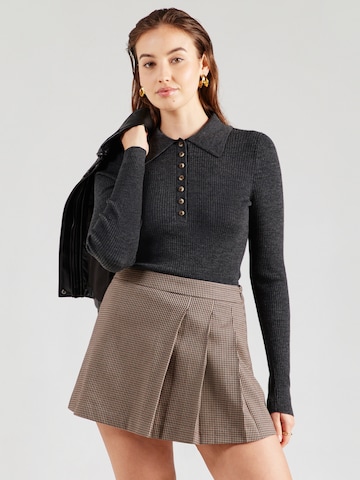 & Other Stories Pullover in Grau: Vorderseite