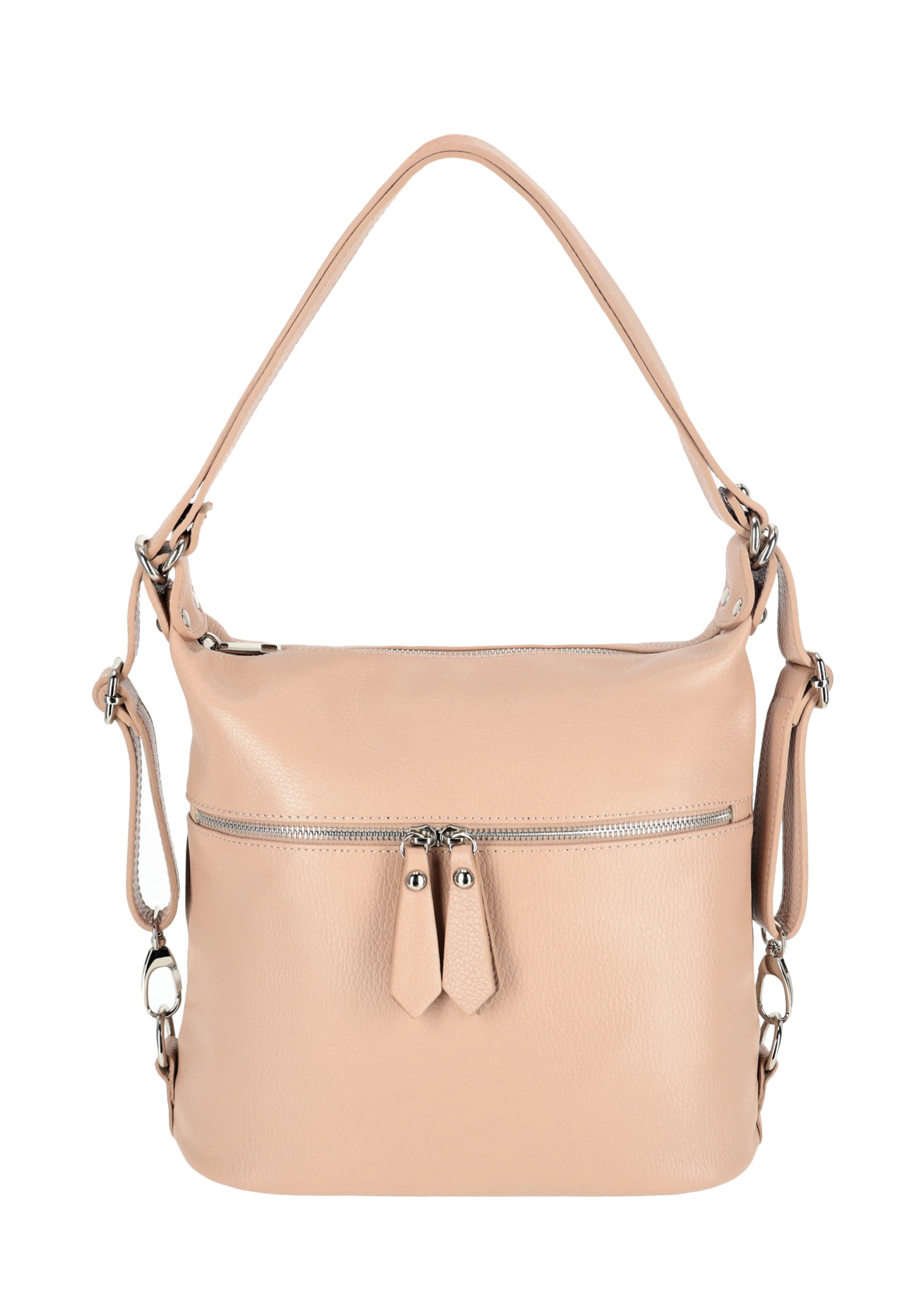 faina - Mala de ombro em rosa: frente