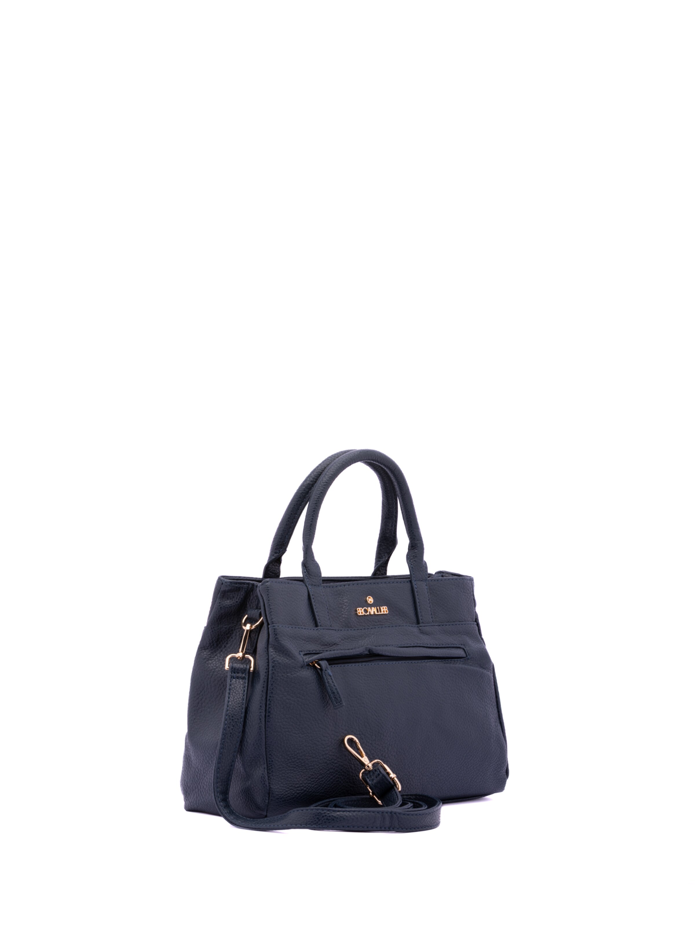 Borsa a mano 'Borsa a Mano Donna B Cavalli Ecopelle Zip - 30x22x10 cm' di B. Cavalli in blu