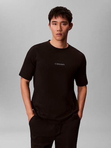Calvin Klein Sport Performance shirt in Black: front