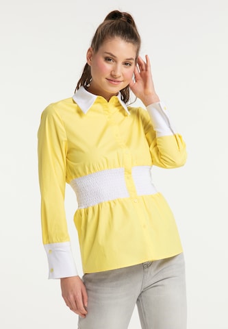 MYMO Blouse in Yellow: front
