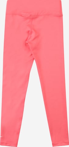 Skinny Pantalon de sport NIKE en orange