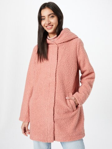 Eight2Nine Between-Seasons Coat in Pink: front