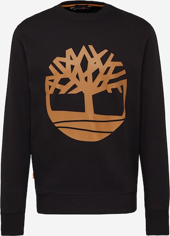 TIMBERLAND Sweatshirt in Schwarz: predná strana