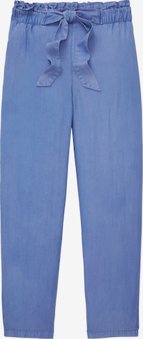 Loosefit Pantalon TOM TAILOR DENIM en bleu : devant