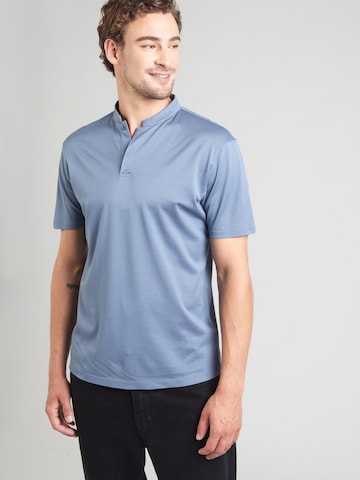 DRYKORN Shirt 'Louis' in Blauw: voorkant