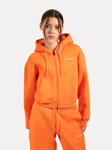 Smilodox Sweatjacke 'Enara' in Orange