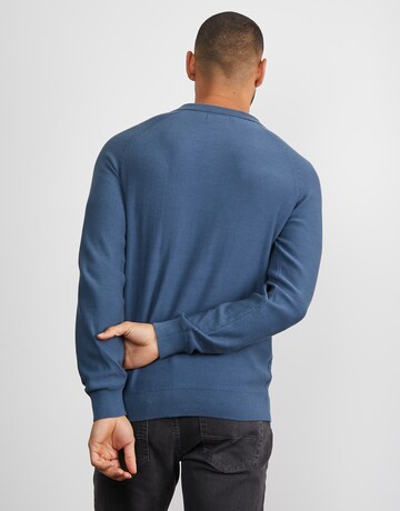 Threadbare Pullover 'Thorton' in Blau