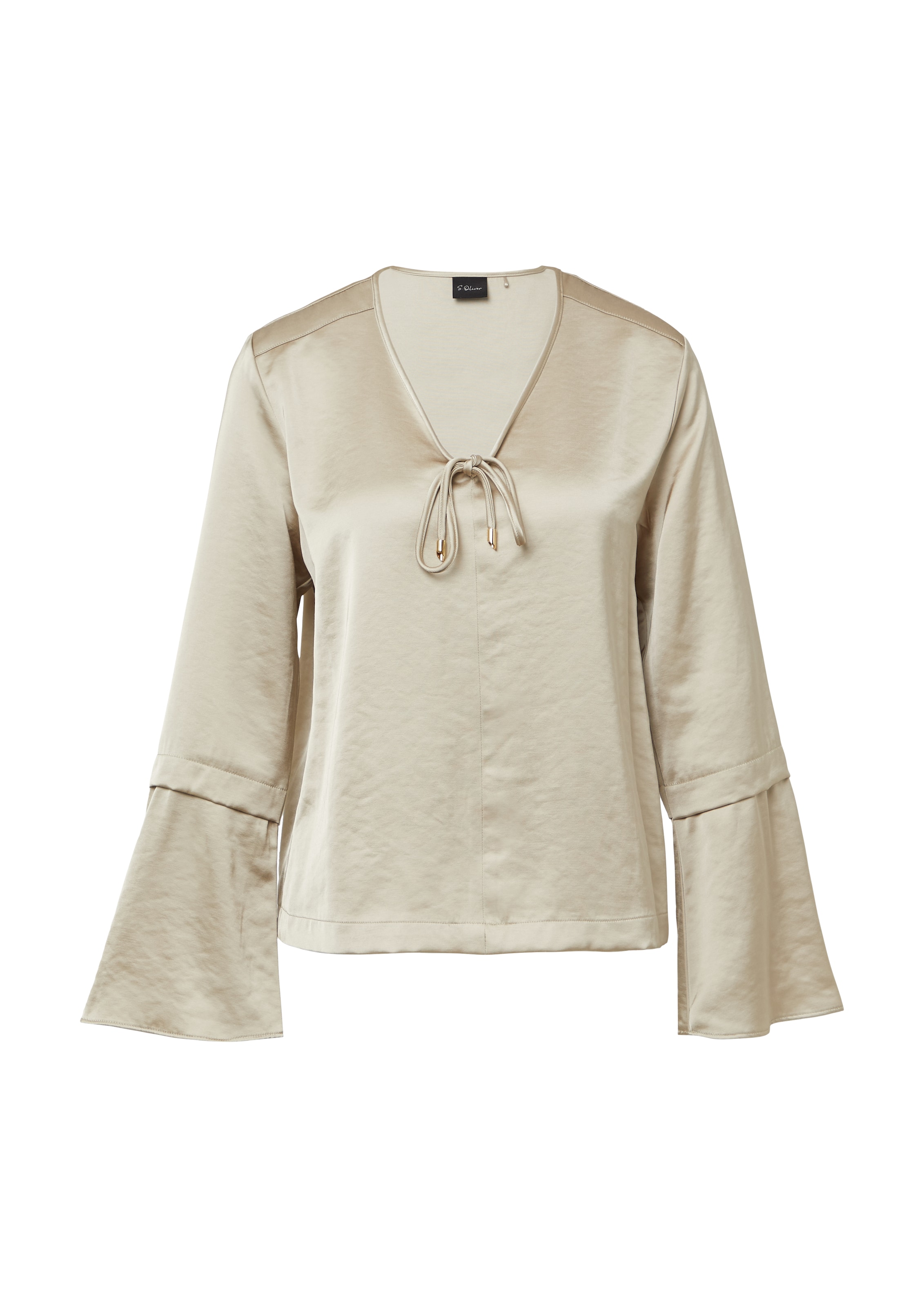 Chemisier s.Oliver BLACK LABEL en beige : devant