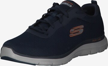 SKECHERS Platform trainers 'Flex Advantage 4.0' in Blue: front