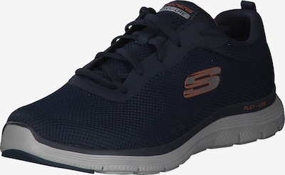 SKECHERS Sneaker 'Flex Advantage 4.0' in dunkelblau / orange / weiß, Produktansicht