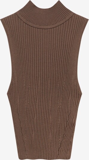 Pull&Bear Tops en tricot en marron, Vue avec produit