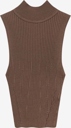 Pull&Bear Tops en tricot en marron, Vue avec produit