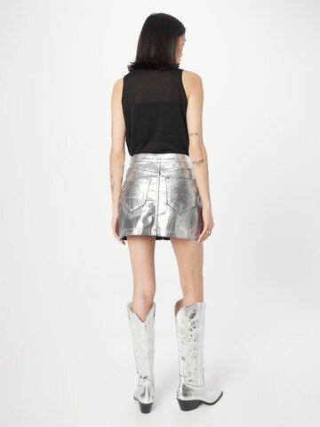 AllSaints Skirt 'CLEO' in Silver