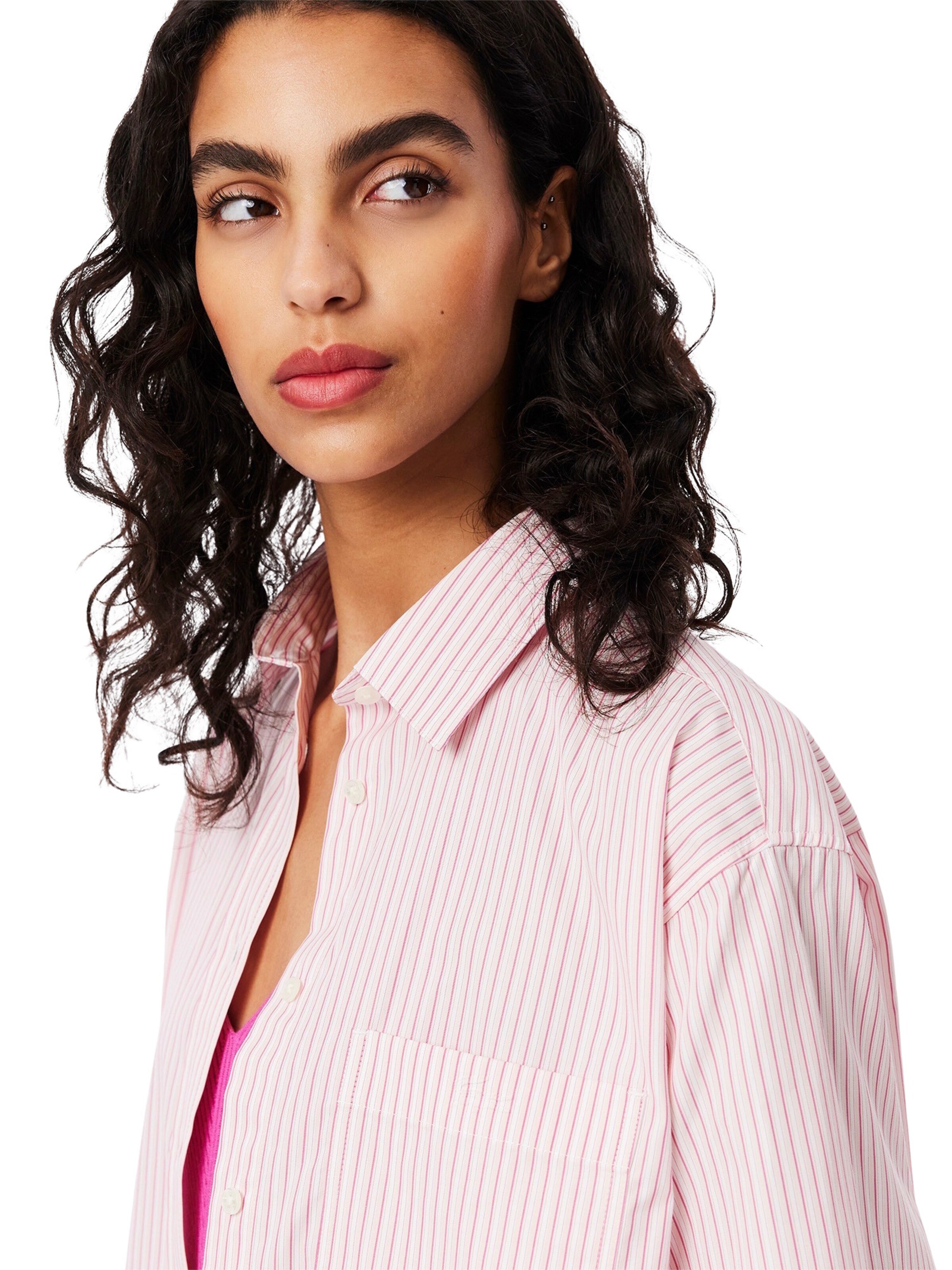 LACOSTE Bluse in Pink