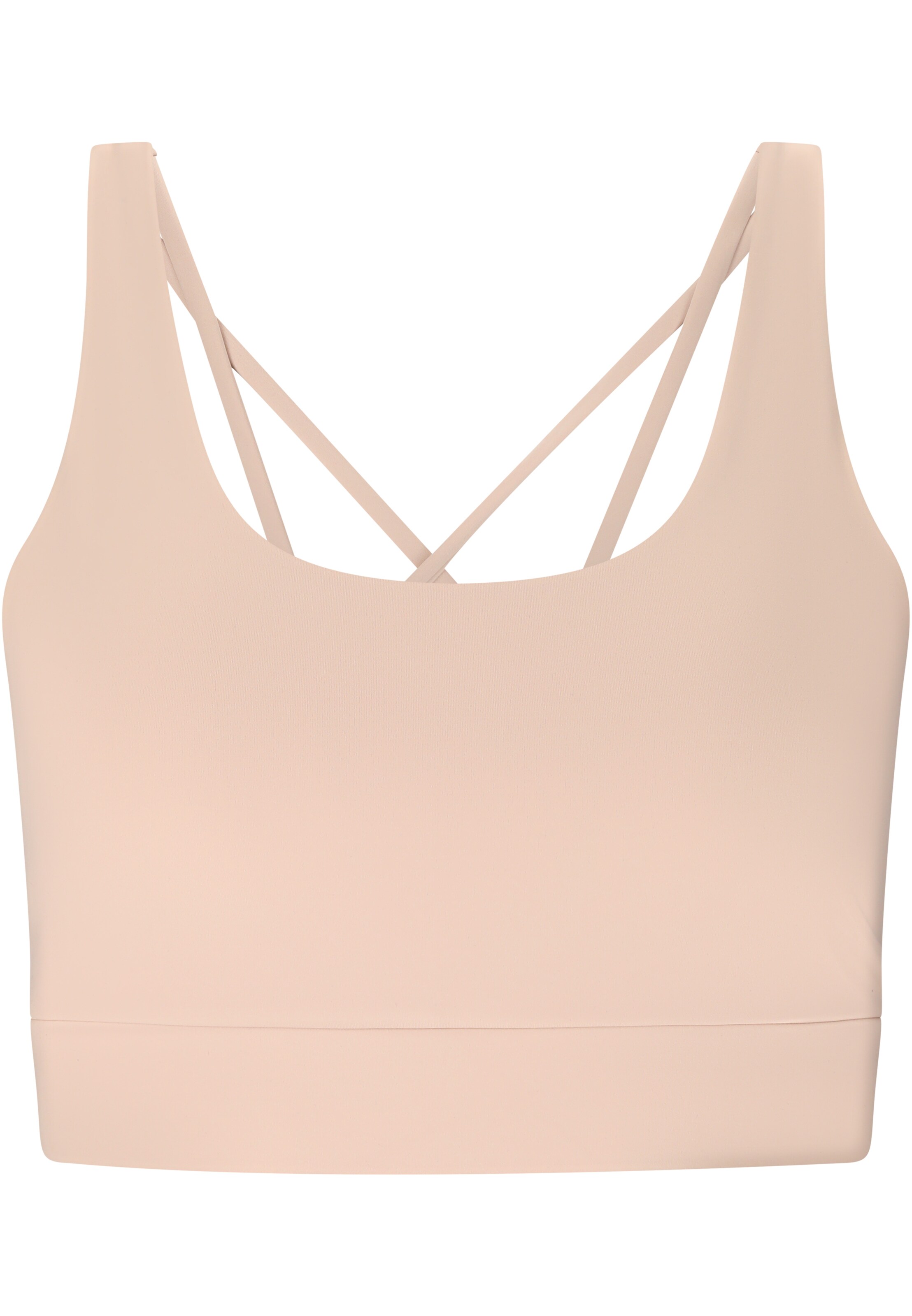 Athlecia Medium Support Sports bra 'Gaby V3' in Beige: front