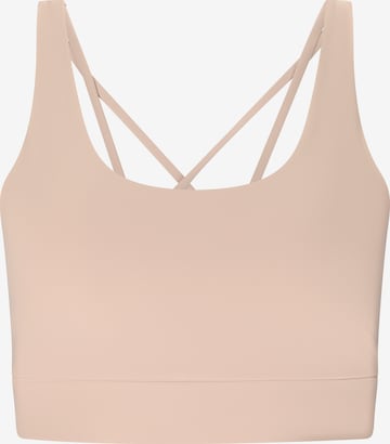 Athlecia Medium Support Sport-BH 'Gaby V3' in Beige: Vorderseite