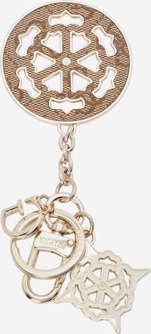 GUESS Key ring 'ELLA' in Gold: front