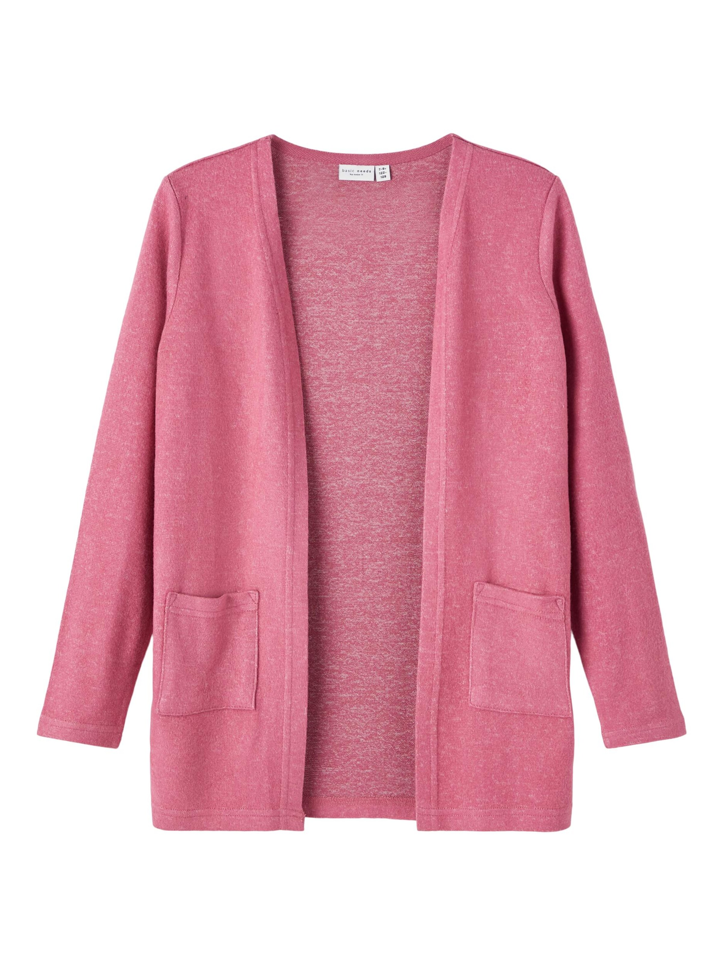 NAME IT Knit Cardigan 'Victi' in Pink: front