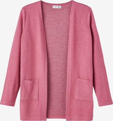 Cardigan 'Victi' NAME IT en rose : devant