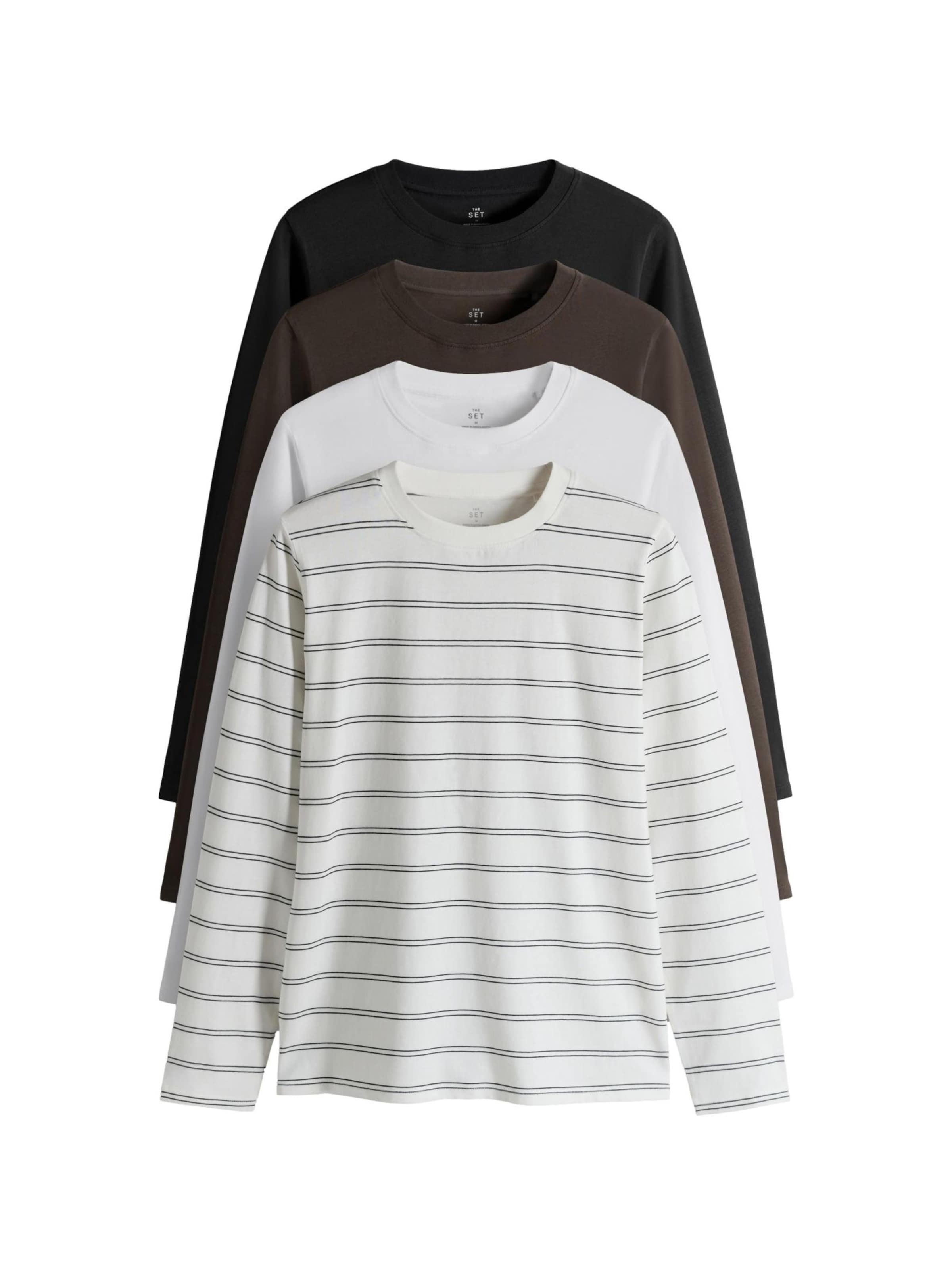 The Set Shirts i brun: forside