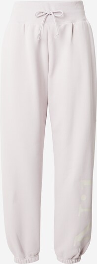 Nike Sportswear Hlače 'Phoenix Fleece' u sivkasto ljubičasta (mauve) / pastelno ljubičasta / prljavo bijela, Pregled proizvoda