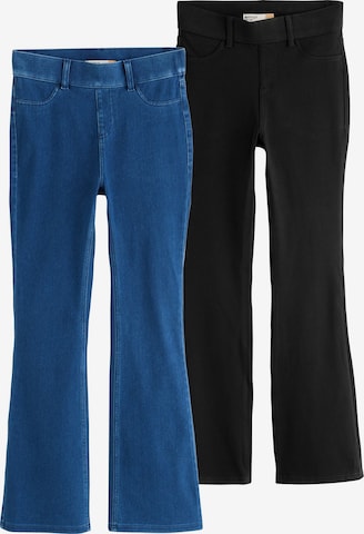 Next - Bootcut Jeggings em azul: frente