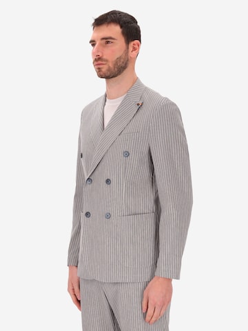 Distretto12 Regular Fit Sakko 'Tajo' in Grau