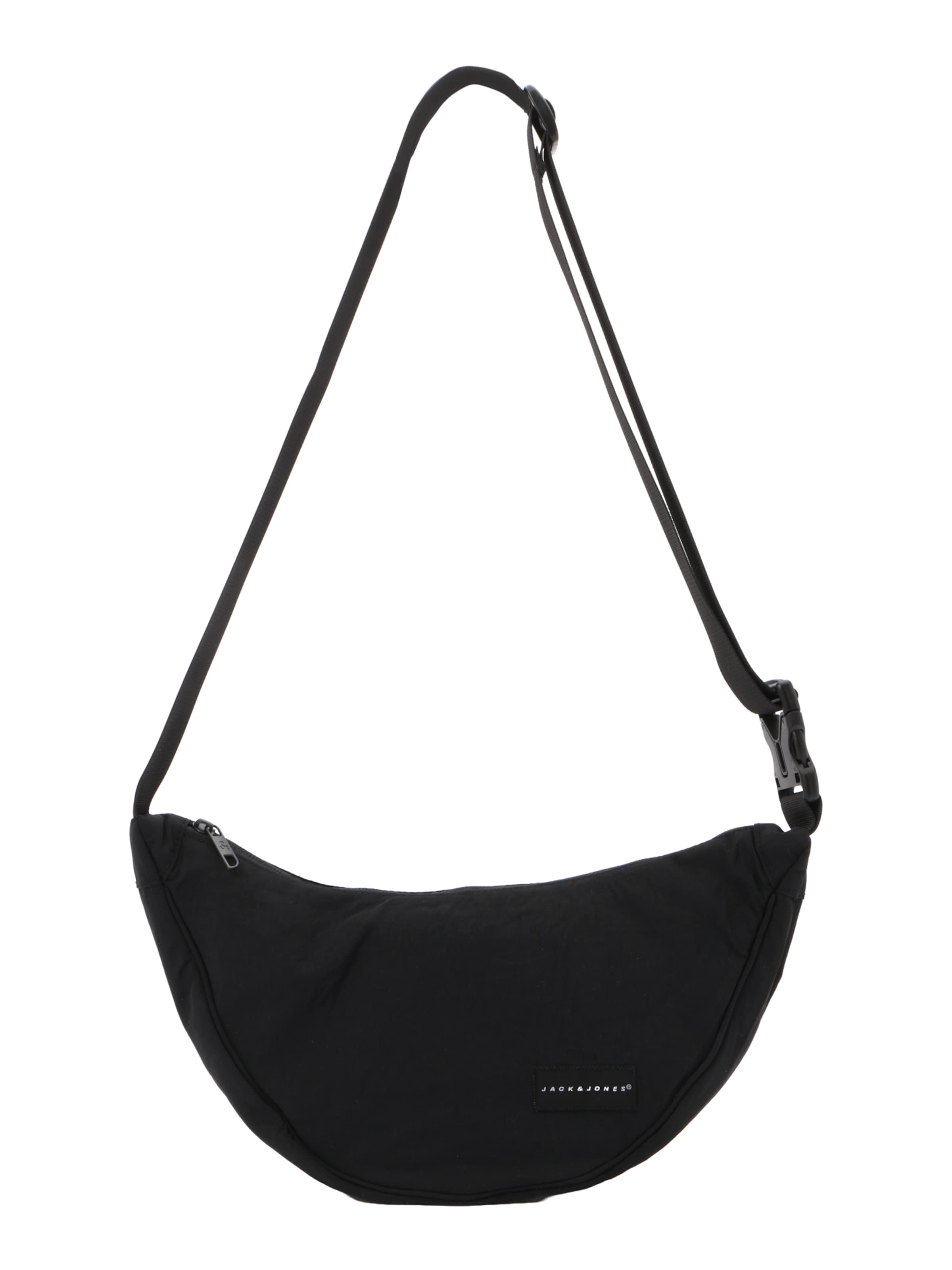 Sac à bandoulière 'JACROMEO' JACK & JONES en noir : devant