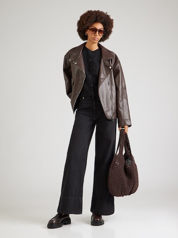 Wide leg Jeans de la & Other Stories pe negru