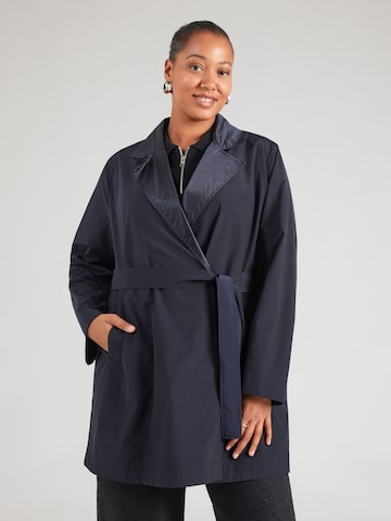 Palton de primăvară-toamnă 'GIOSTRA' de la Persona by Marina Rinaldi pe albastru: față