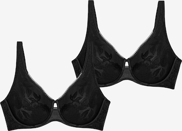 Soutien-gorge ' Wild Rose Sensation ' TRIUMPH en noir : devant