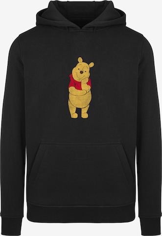 F4NT4STIC Sweatshirt 'Disney Winnie The Pooh Classic' in Black: front