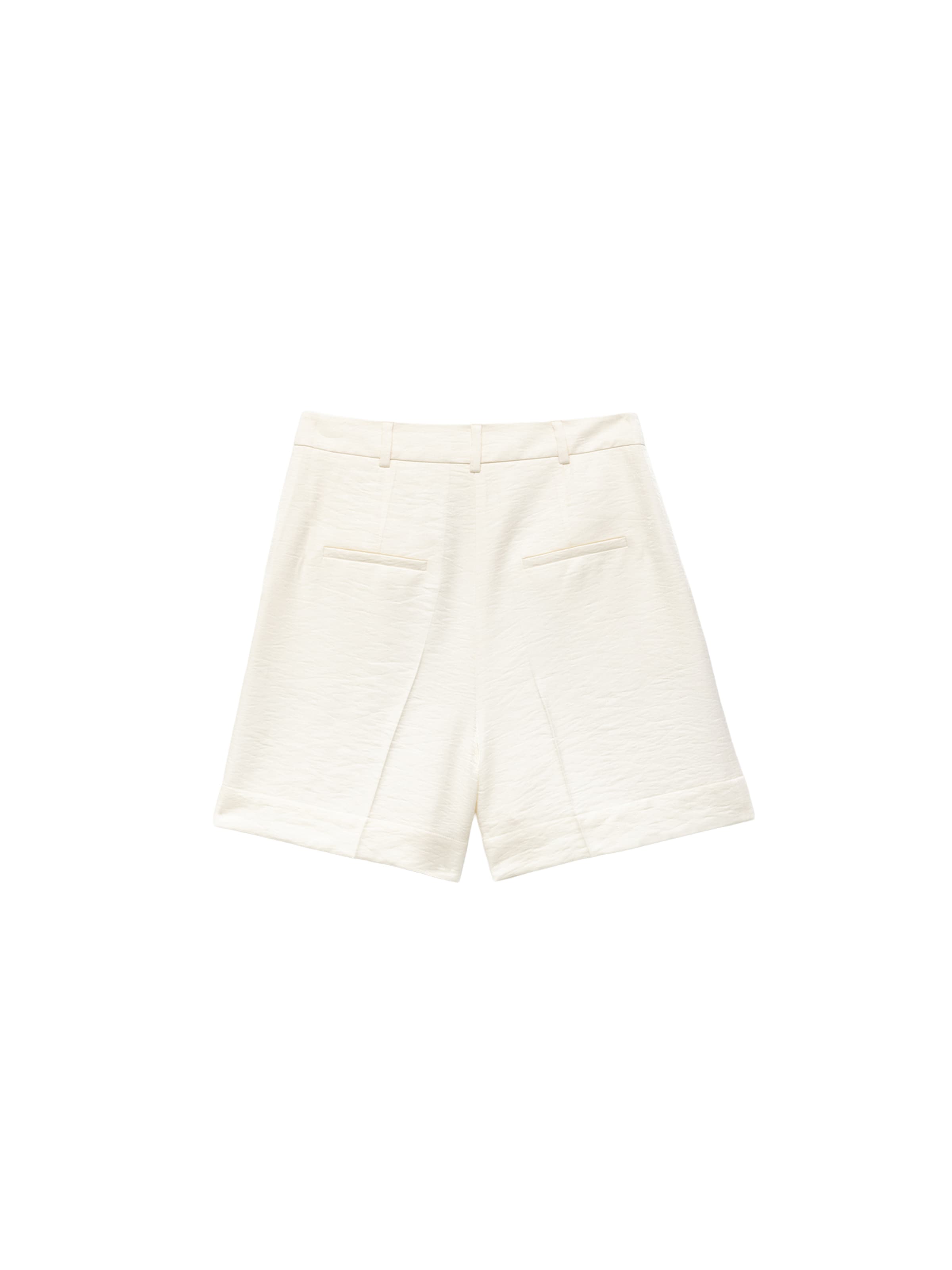 Koton Loose fit Pleat-front trousers in White