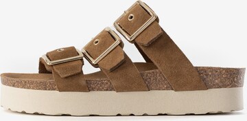 Bayton Pantolette 'Castelo' in Beige: predná strana